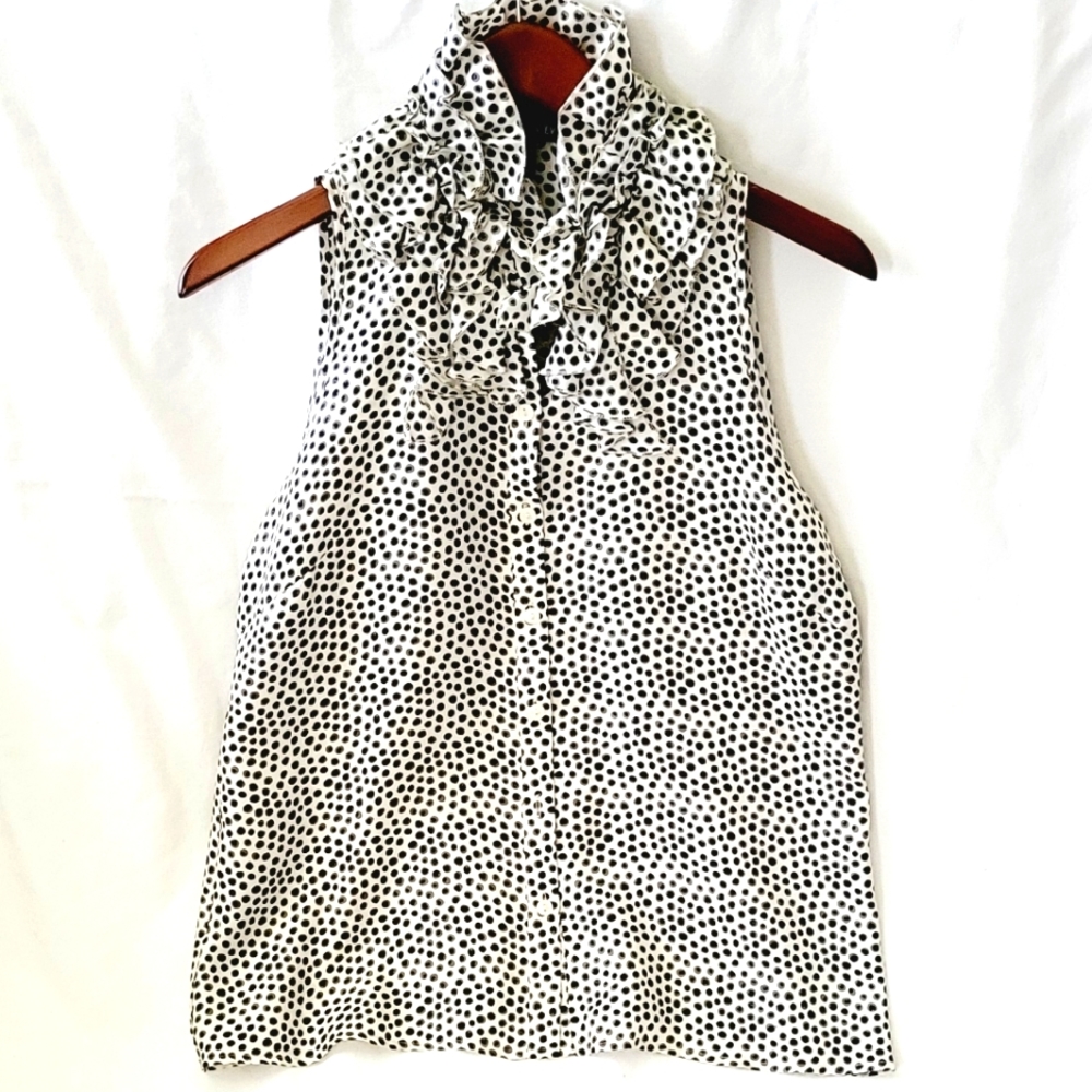 Cynthia Rowley 100% silk blouse sz M